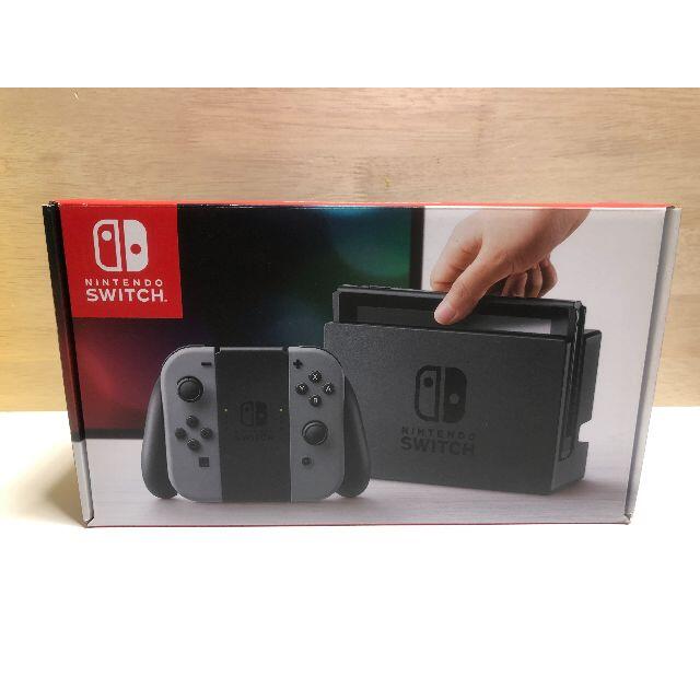 任天堂(ニンテンドウ)のNintendo Switch　Joy-Con (L) / (R) グレー　美品 エンタメ/ホビーのゲームソフト/ゲーム機本体(家庭用ゲーム機本体)の商品写真