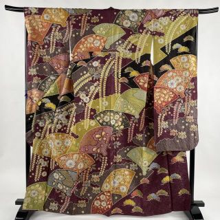 振袖 美品 逸品 身丈164cm 裄丈67cm 正絹 【中古】(着物)