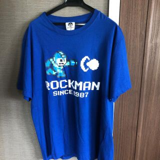 シマムラ(しまむら)のTシャツ　ロックマン　サイズＬＬ　新品未使用　メンズ(Tシャツ/カットソー(半袖/袖なし))