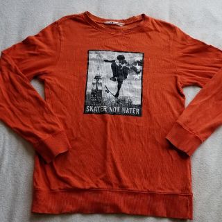 エイチアンドエイチ(H&H)のH&M  BOY  プリント長袖Tシャツ  サイズ164(Tシャツ/カットソー)