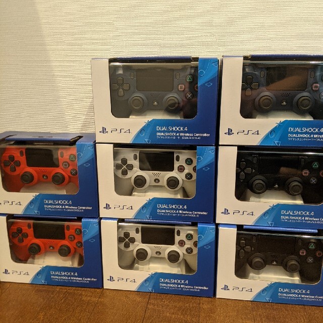 【新品未開封】PS4純正コントローラーDUALSHOCK4×8