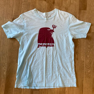パタゴニア(patagonia)のパタゴニア Tシャツ 水色 Mサイズ(Tシャツ/カットソー(半袖/袖なし))