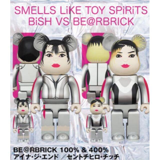 おもちゃ/ぬいぐるみ【２体セット】BE@RBRICK BiSH 100％ & 400％