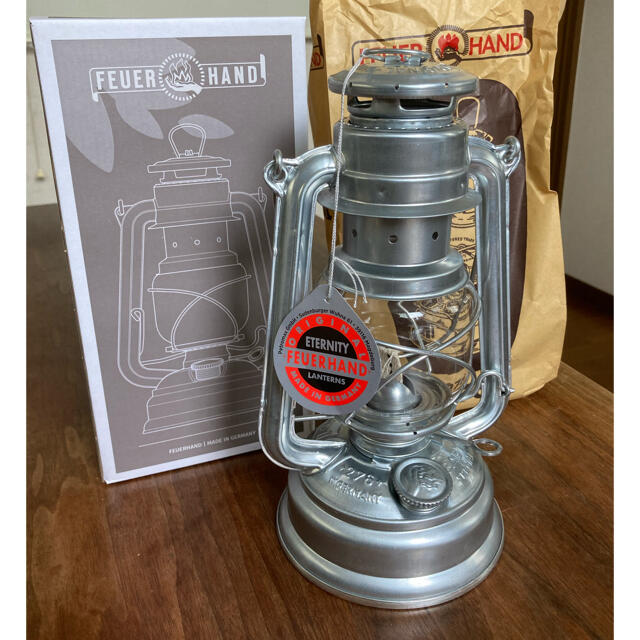 【新品・未使用】Feuerhand Lantern 276 Zink