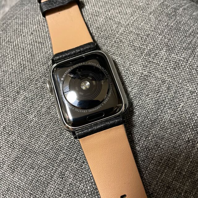 Apple Watch series5 シルバーステンレス 40mm