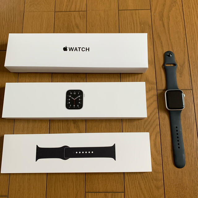Apple Watch SE アップルウォッチse シルバー 44mm