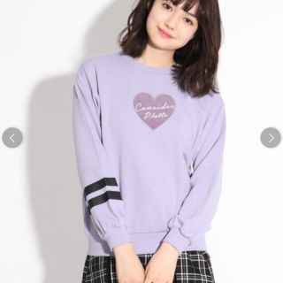 ピンクラテ(PINK-latte)のリボン様専用🎀 （新品）ピンクラテ  裏毛アップリケトップス(Tシャツ/カットソー)