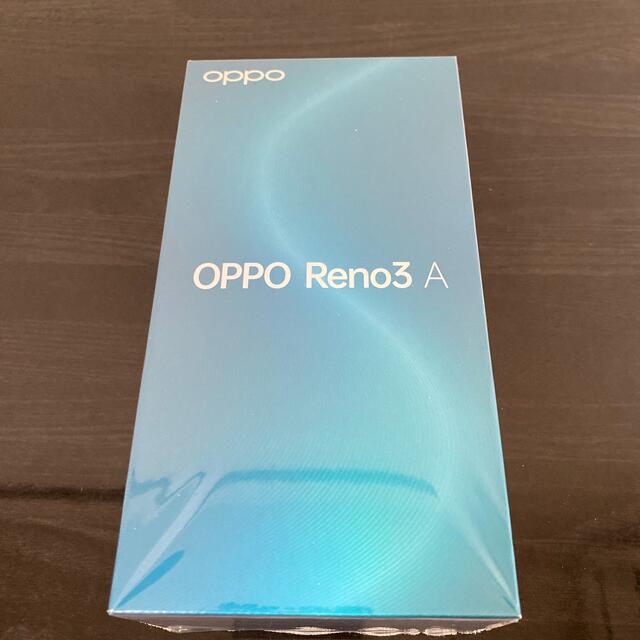 スマートフォン本体OPPO Reno3 A ブラック　[SIM ロック解除済]
