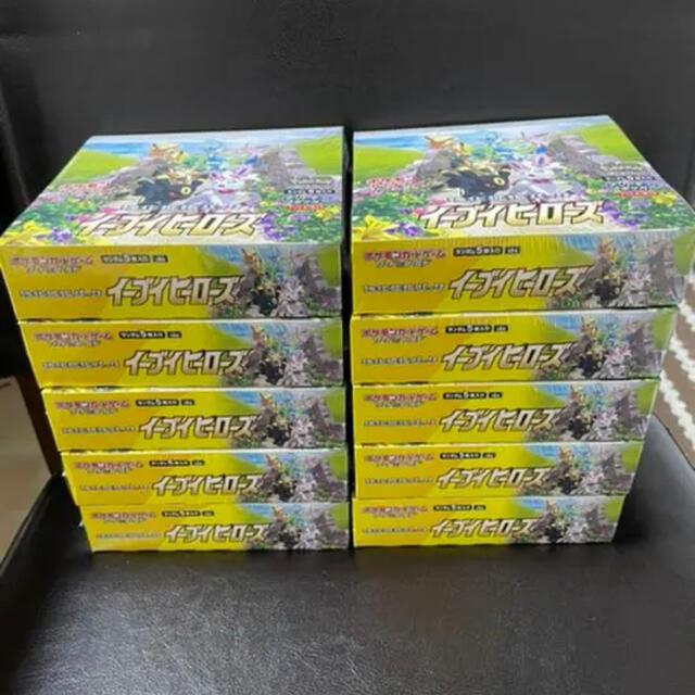 イーブイヒーローズ 10ボックス 新品未開封 シュリンクあり - Box