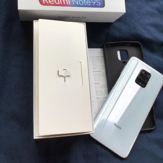 アンドロイド(ANDROID)のXiaomi redmi note 9s  ホワイト  4G/64G 国内版！(スマートフォン本体)