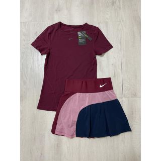 ナイキ(NIKE)の☆新品☆ NIKE  ナイキ　日本未入荷　テニスウェア  スコート　US-XS(ウェア)