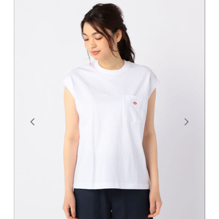ダントン(DANTON)のDANTONダントンPOCKETノースリーブTシャツ #JD-9173(Tシャツ(半袖/袖なし))