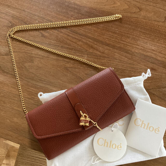 Chloe(クロエ)のクロエ　aby チェーンウォレット　美品⭐︎最終価格！ちむ様お取り置き レディースのバッグ(ショルダーバッグ)の商品写真