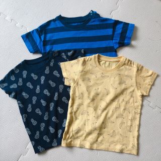 ユニクロ(UNIQLO)の【美品】ユニクロUNIQLO Tシャツ　3枚セット(Tシャツ/カットソー)