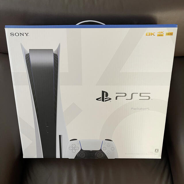 PlayStation(プレイステーション)のSONY ソニー　PS5 プレイステーション5 本体 ディスクドライブ搭載版 エンタメ/ホビーのゲームソフト/ゲーム機本体(家庭用ゲーム機本体)の商品写真