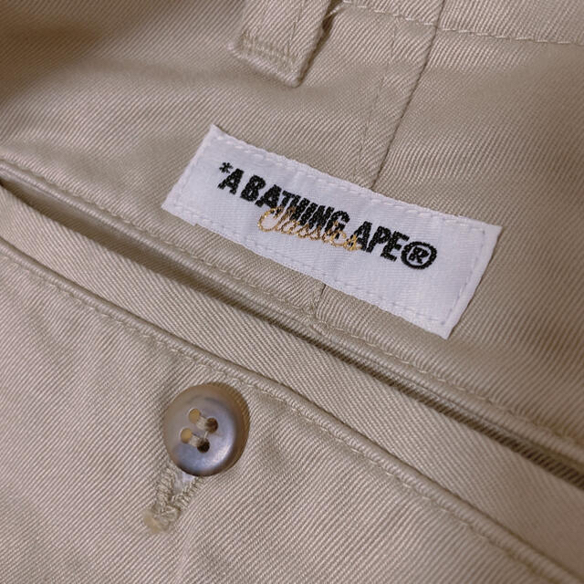 A BATHING APE(アベイシングエイプ)の日本製‼️A BATHING APE‼️BASIC CHINO PANTS メンズのパンツ(その他)の商品写真