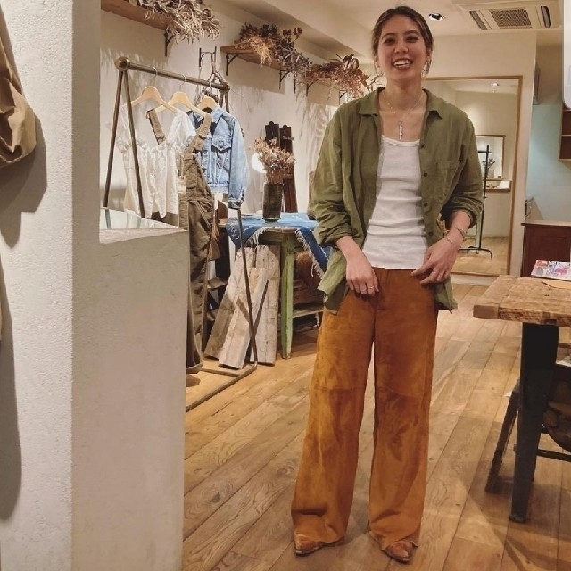 Fabiane Roux - 超美品nowos suede pants スウェードパンツ