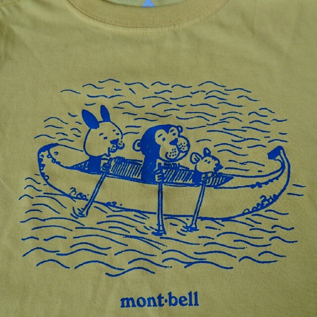 mont bell(モンベル)のモンベル mont-bell Tシャツ 110㎝ キッズ/ベビー/マタニティのキッズ服男の子用(90cm~)(Tシャツ/カットソー)の商品写真