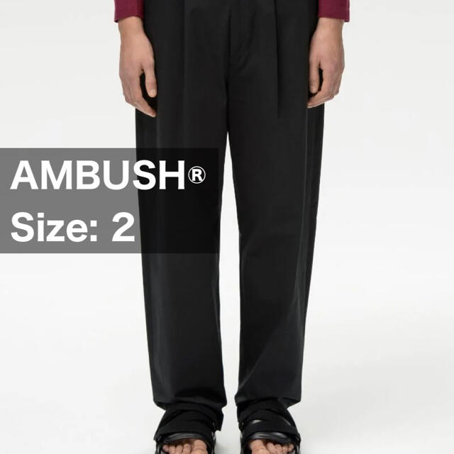 AMBUSH(アンブッシュ)のAMBUSH High Waist Suit Pants Trousers  メンズのパンツ(スラックス)の商品写真