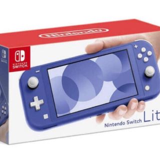 ニンテンドースイッチ(Nintendo Switch)のNintendo Switch NINTENDO SWITCH LITE ブルー(家庭用ゲーム機本体)