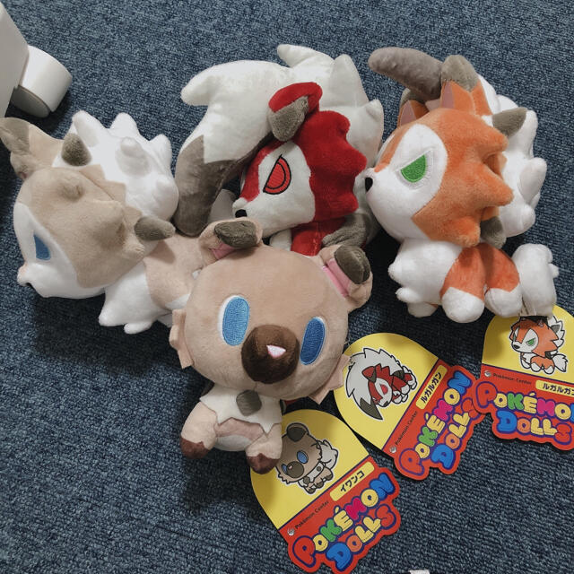 買い保障できる ポケモン ルガルガン4体セット イワンコ ポケモンドールズ - キャラクターグッズ 買い保障できる ポケモン ルガルガン4体セット イワンコ ポケモンドールズ - キャラクターグッズ