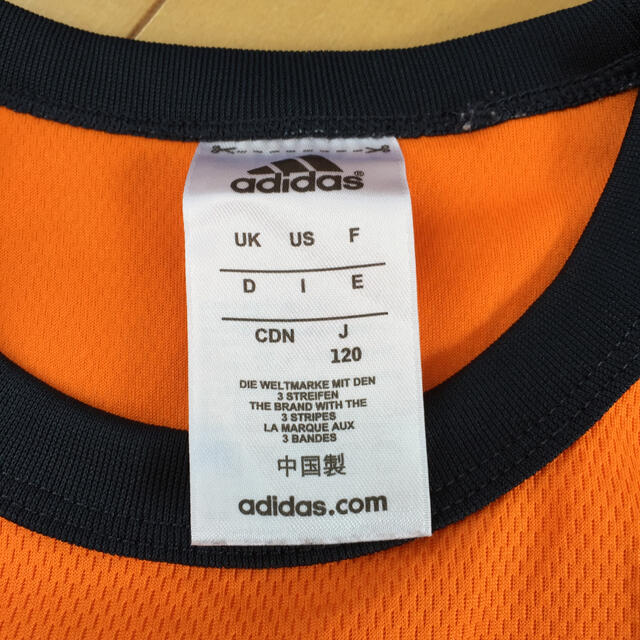 adidas(アディダス)のサッカープラクティスシャツ キッズ/ベビー/マタニティのキッズ服男の子用(90cm~)(Tシャツ/カットソー)の商品写真