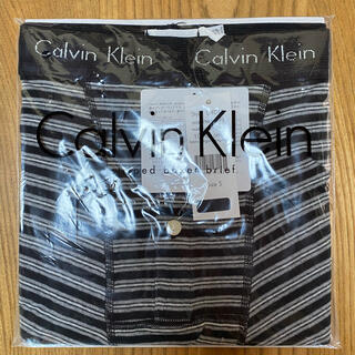 カルバンクライン(Calvin Klein)のCK カルバンクライン  ボクサーパンツ　ボーダー(ボクサーパンツ)