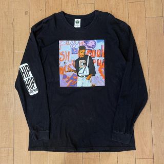 クロスカラーズ(CROSS COLOURS)の希少 クロスカラーズ フレッシュプリンス オーバーサイズ ロンT RAP TEE(Tシャツ/カットソー(七分/長袖))