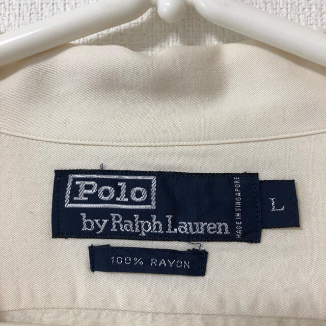 POLO RALPH LAUREN(ポロラルフローレン)の90s ラルフローレン　レーヨンシャツ メンズのトップス(シャツ)の商品写真