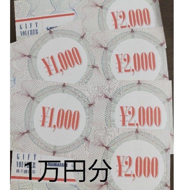 専用)まんだらけ 株主優待券 １万円分