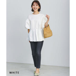 ザラ(ZARA)の【新品】Basement online バルーンスリーブバックリボンブラウス(シャツ/ブラウス(半袖/袖なし))