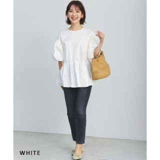 ザラ(ZARA)の【新品】Basement online バルーンスリーブバックリボンブラウス(シャツ/ブラウス(半袖/袖なし))