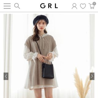 グレイル(GRL)のGRL スクエアレザーショルダーバック(ショルダーバッグ)