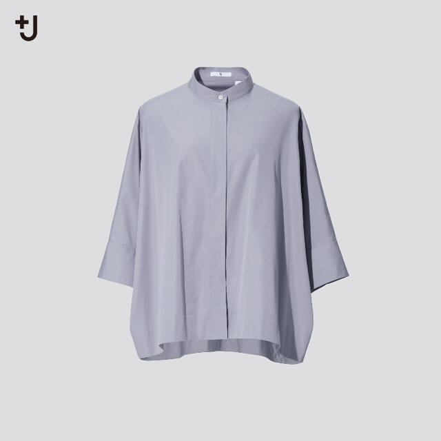 UNIQLO(ユニクロ)のスピーマコットンドルマンスリーブシャツ　ユニクロ　＋J レディースのトップス(シャツ/ブラウス(長袖/七分))の商品写真
