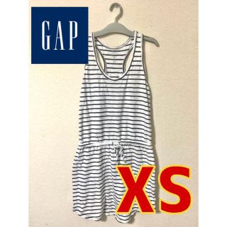 ギャップ(GAP)の【美品】Gap ギャップ ボーダー ワンピース XSサイズ 160(ワンピース)