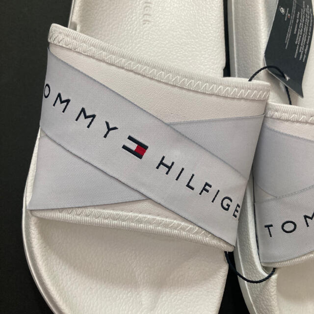 TOMMY HILFIGER(トミーヒルフィガー)の新品未使用！海外限定！Tommy Hilfiger トミー スライドサンダル レディースの靴/シューズ(サンダル)の商品写真