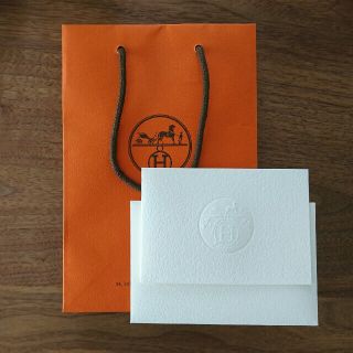 エルメス(Hermes)のエルメス ショッパー&メッセージカード(ショップ袋)