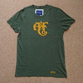 アバクロンビーアンドフィッチ(Abercrombie&Fitch)のアバクロ Tシャツ ロゴ刺繍  米国直営店購入(Tシャツ/カットソー(半袖/袖なし))