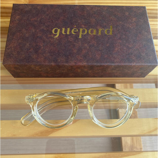 Ayame(アヤメ)のギュパール　guepard gp-07 メンズのファッション小物(サングラス/メガネ)の商品写真