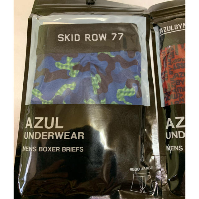 AZUL by moussy(アズールバイマウジー)の新品AZUL メンズアンダーウェア2枚セット　Sサイズ メンズのアンダーウェア(ボクサーパンツ)の商品写真