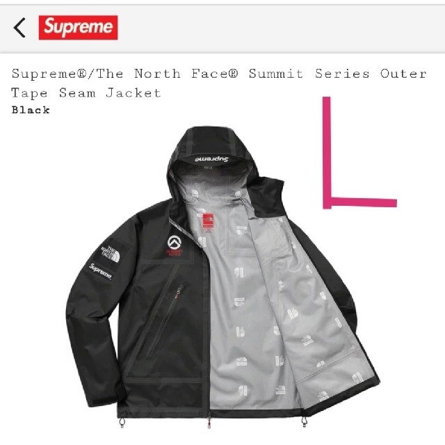 ナイキバイユー専用supreme northface summit L