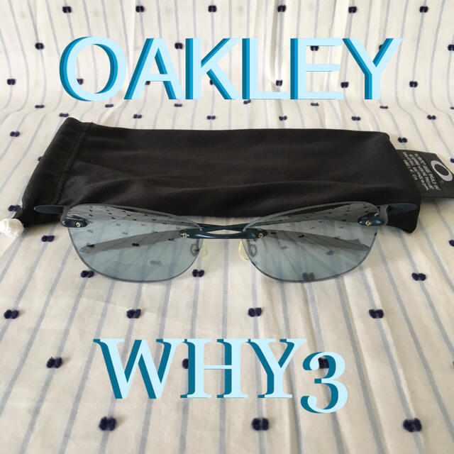 OAKLEYオークリーサングラス ”WHY3”