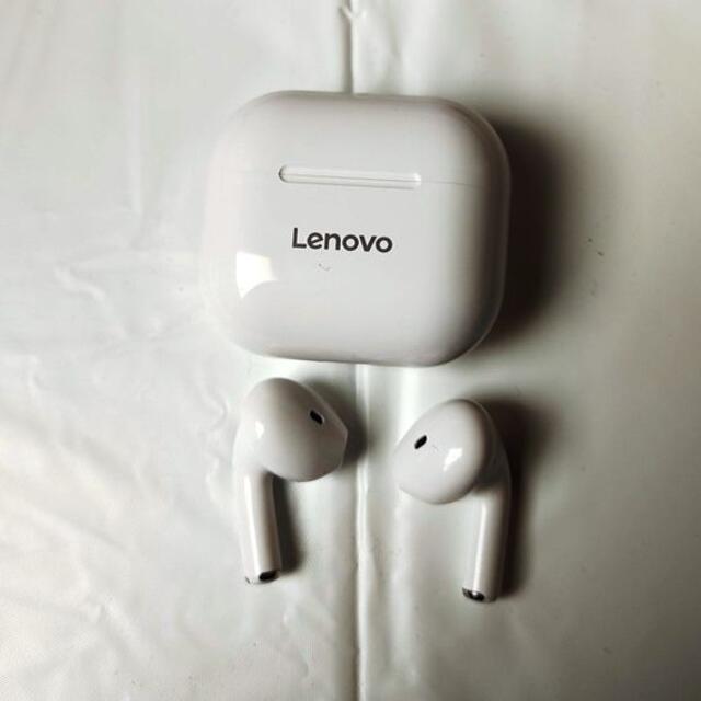 Lenovo(レノボ)のLenovo LP40 ホワイト ワイヤレス イヤホン 新品未使用 スマホ/家電/カメラのオーディオ機器(ヘッドフォン/イヤフォン)の商品写真