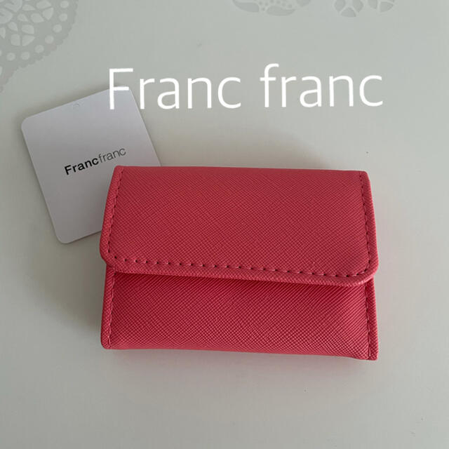 Francfranc(フランフラン)のフランフラン　キー&カードケース　ピンク ② レディースのファッション小物(キーケース)の商品写真