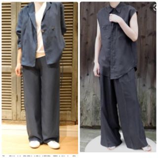 ジルサンダー(Jil Sander)のオーラリーauraleeのおしゃれで涼しいシルクパンツ(カジュアルパンツ)