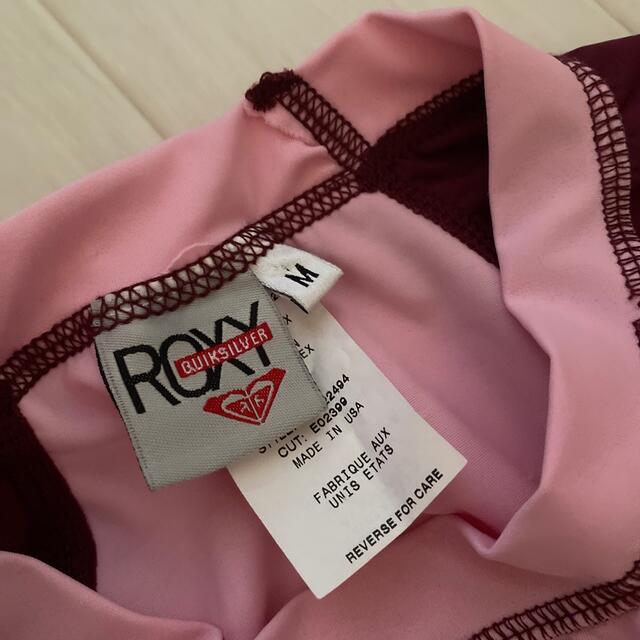 Roxy(ロキシー)のロキシー　ROXY 半袖 ピンク ラッシュガード　キッズ　子供用　女の子　水着 キッズ/ベビー/マタニティのキッズ服女の子用(90cm~)(水着)の商品写真