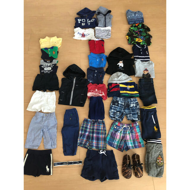 POLOラルフローレン子供服 サイズ70〜110 ハーフパンツ シャツ Tシャツ