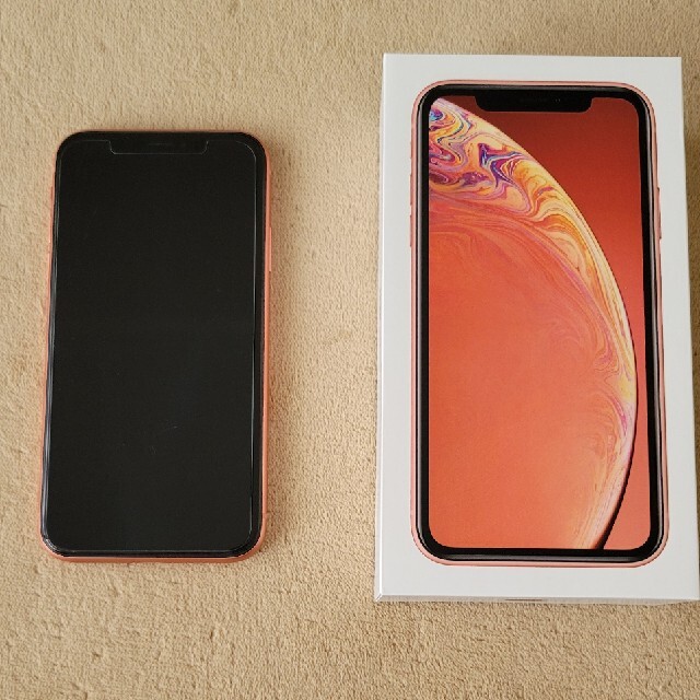 iPhoneXR 64GB コーラル バッテリー90% iPhoneXR 64GB コーラル バッテリー90%