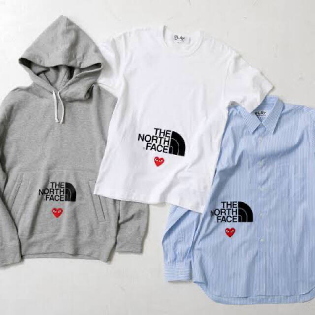 Cdg Play The North Face X Play Tシャツ L