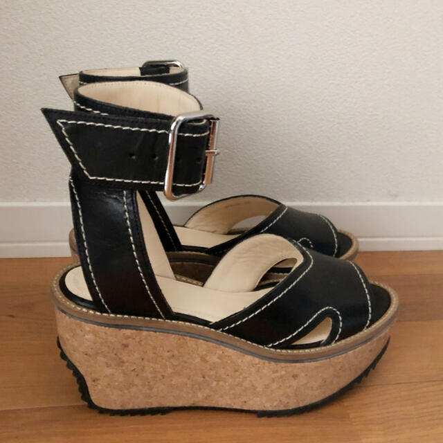 織り柄チェック 【新品未使用】Vivienne Westwood レザーコルク
